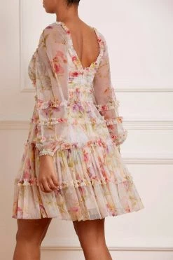 Needle & Thread Holding LTD Iris Bloom Mini Dress