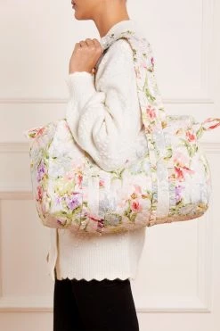 Needle & Thread Holding LTD Iris Bloom Quilted Shoulder Bag Accessories