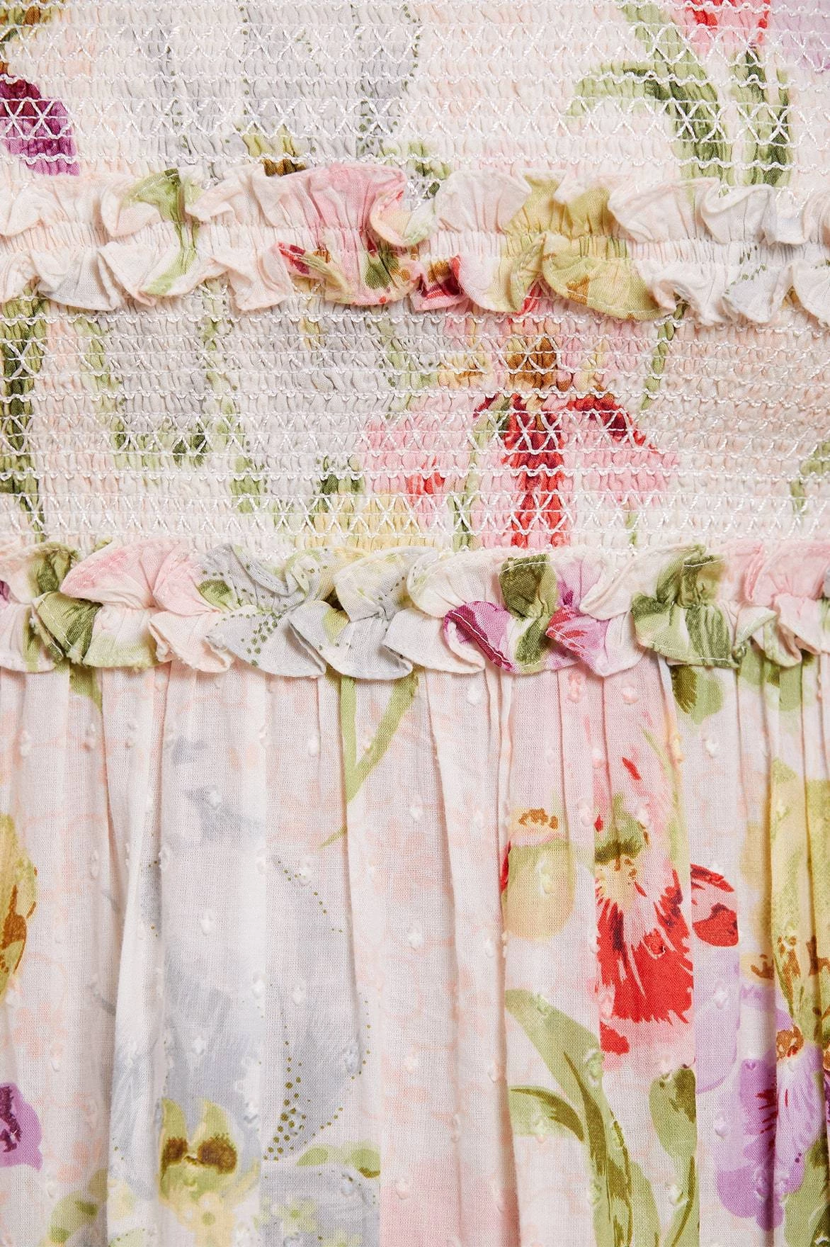 Needle & Thread Holding LTD Iris Cotton Smocked Ankle Gown All - Womenswear 6 Needle & Thread Holding LTD Iris Cotton Smocked Ankle Gown All - Womenswear