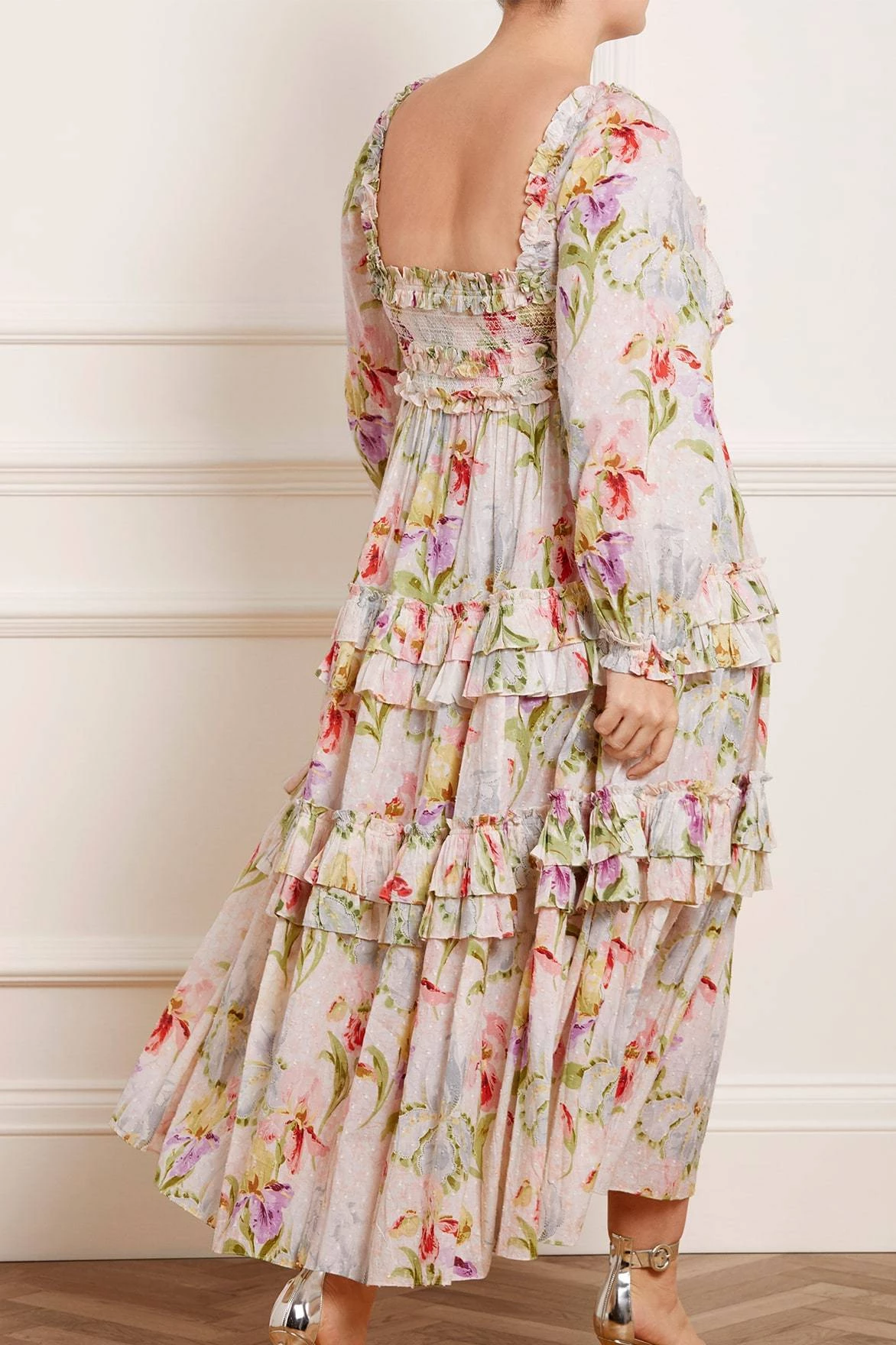 Needle & Thread Holding LTD Iris Cotton Smocked Ankle Gown All - Womenswear 7 Needle & Thread Holding LTD Iris Cotton Smocked Ankle Gown All - Womenswear