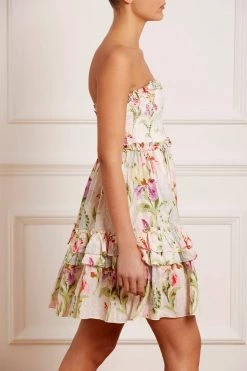 Needle & Thread Holding LTD All - Womenswear Iris Cotton Smocked Bandeau Micro Mini Dress