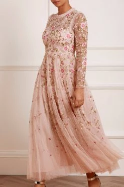 Needle & Thread Holding LTD Lillian Rose Ankle Gown