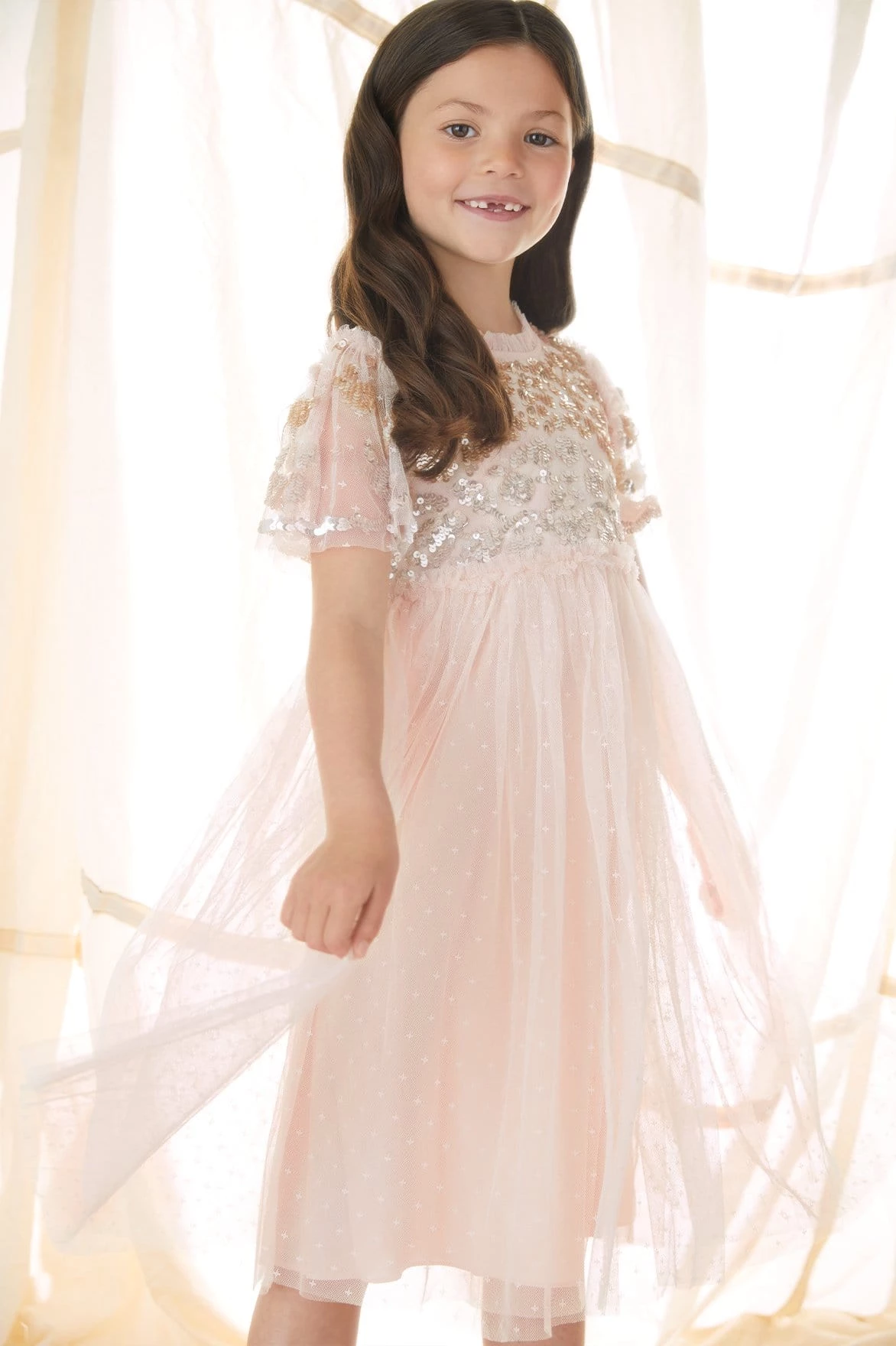 Needle & Thread Holding LTD Lilybelle Sequin Kids Dress 1 Needle & Thread Holding LTD Lilybelle Sequin Kids Dress