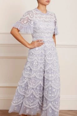 Needle & Thread Holding LTD Lily Bloom Ankle Gown