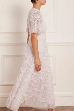 Needle & Thread Holding LTD Lily Bloom Ankle Gown