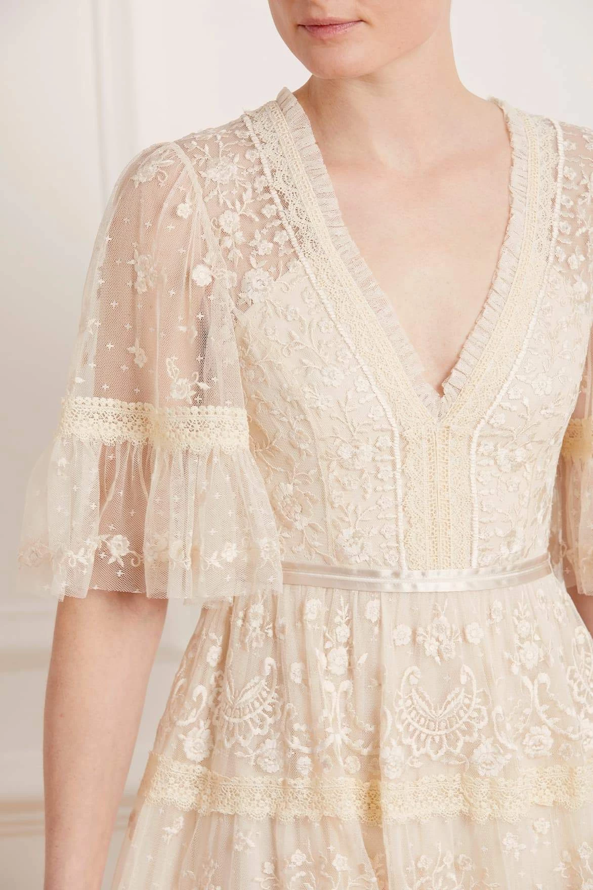 Needle & Thread Holding LTD All - Womenswear Lottie Lace Gown 6 Needle & Thread Holding LTD All - Womenswear Lottie Lace Gown