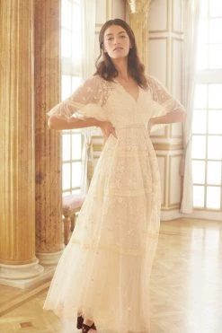 Needle & Thread Holding LTD All - Womenswear Lottie Lace Gown 17 Needle & Thread Holding LTD All - Womenswear Lottie Lace Gown