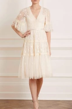 Needle & Thread Holding LTD All - Womenswear Lottie Lace Midi Dress