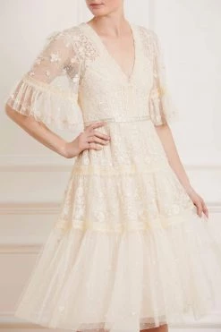 Needle & Thread Holding LTD All - Womenswear Lottie Lace Midi Dress