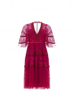 Needle & Thread Holding LTD Lottie Lace Midi Dress