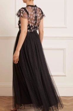 Needle & Thread Holding LTD Lovell Ditsy Bodice Gown All - Womenswear