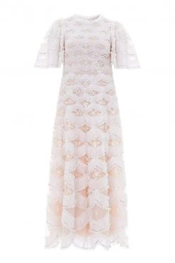 Needle & Thread Holding LTD Lunette Blossom Ankle Gown