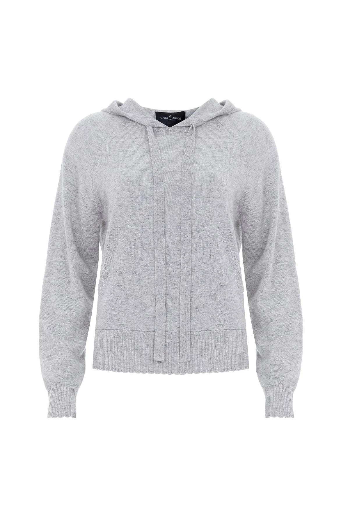 Needle & Thread Holding LTD Luxe Knitted Hoodie 2 Needle & Thread Holding LTD Luxe Knitted Hoodie