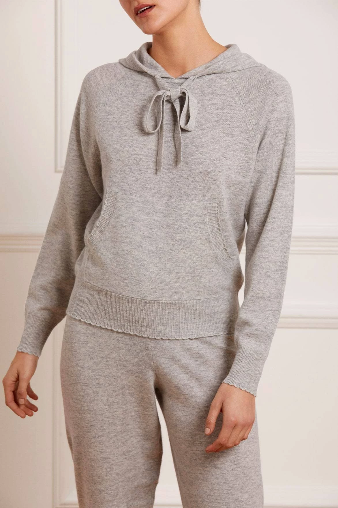 Needle & Thread Holding LTD Luxe Knitted Hoodie 3 Needle & Thread Holding LTD Luxe Knitted Hoodie