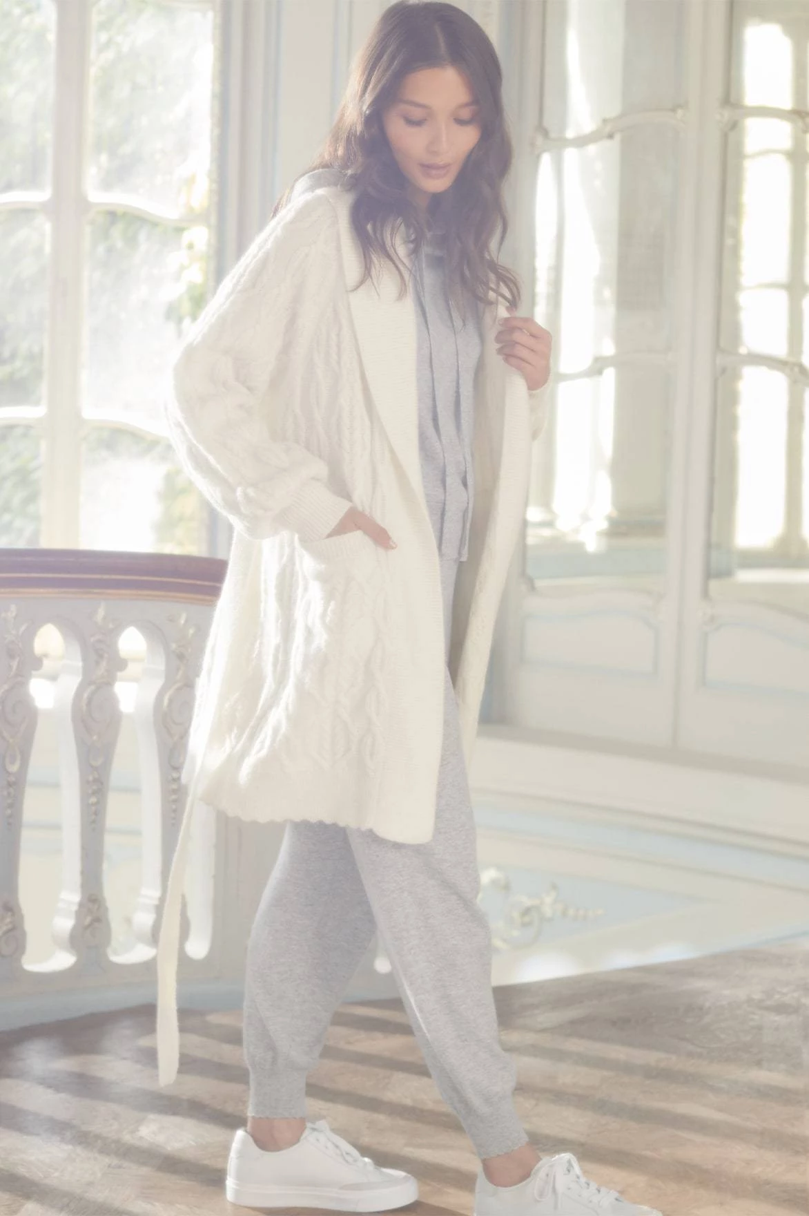 Needle & Thread Holding LTD Luxe Knitted Hoodie 9 Needle & Thread Holding LTD Luxe Knitted Hoodie