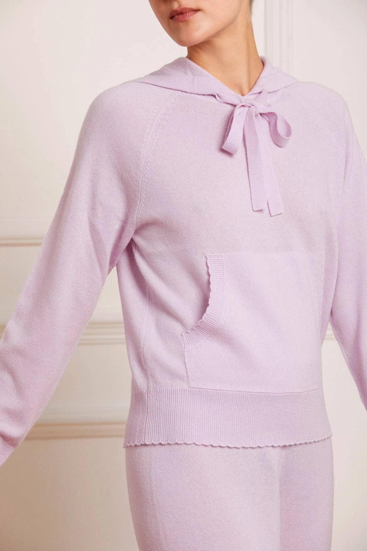 Needle & Thread Holding LTD Luxe Knitted Hoodie All - Womenswear 3 Needle & Thread Holding LTD Luxe Knitted Hoodie All - Womenswear