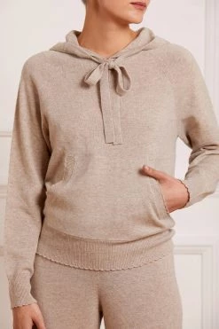 Needle & Thread Holding LTD Luxe Knitted Hoodie