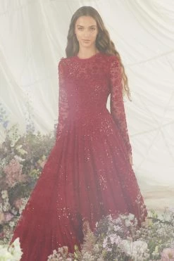 Needle & Thread Holding LTD Margot Ankle Gown