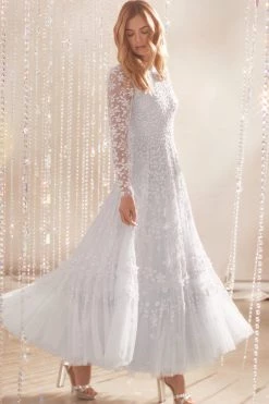 Needle & Thread Holding LTD Margot Ankle Gown