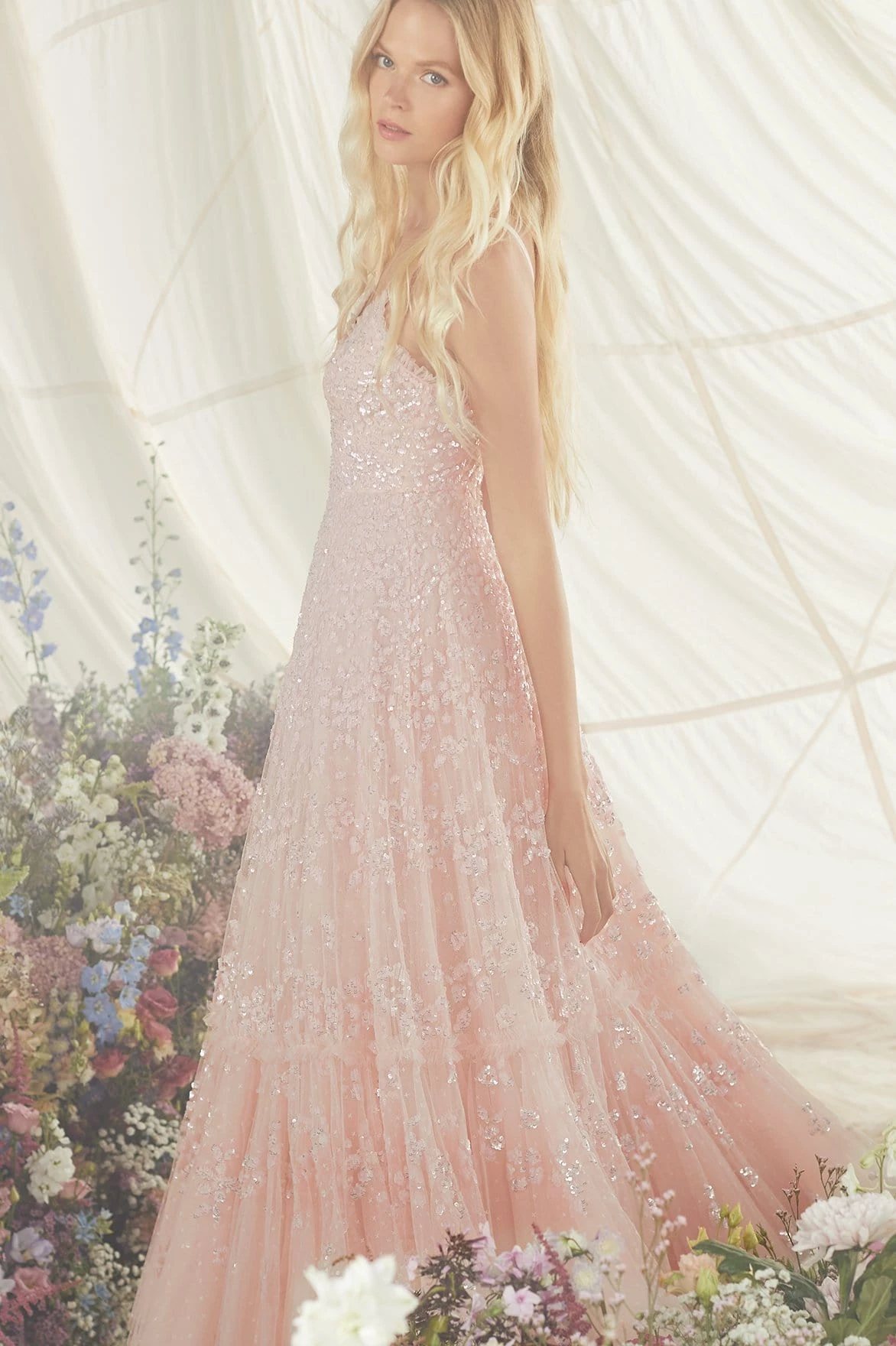 Needle & Thread Holding LTD All - Womenswear Margot Cami Ankle Gown 10 Needle & Thread Holding LTD All - Womenswear Margot Cami Ankle Gown