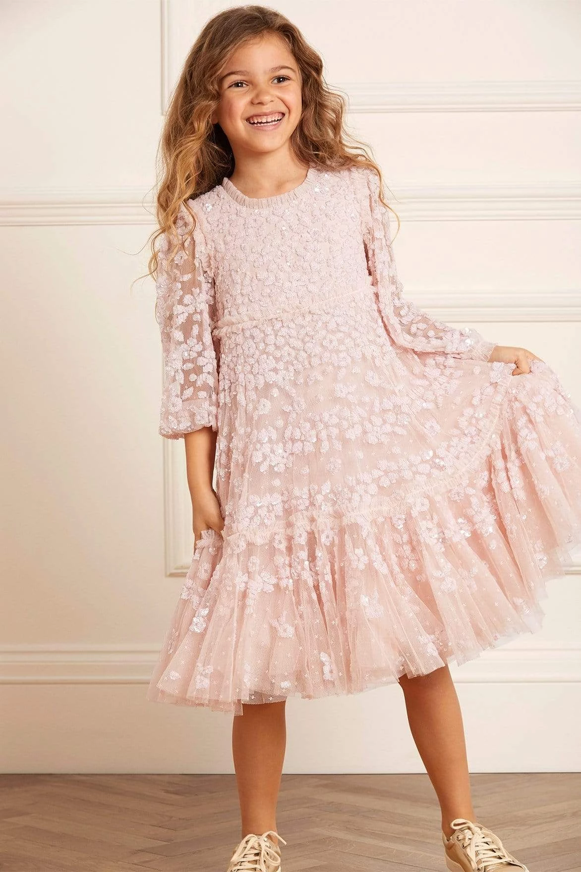 Needle & Thread Holding LTD All-Kids Margot Long Sleeve Kids Dress 4 Needle & Thread Holding LTD All-Kids Margot Long Sleeve Kids Dress