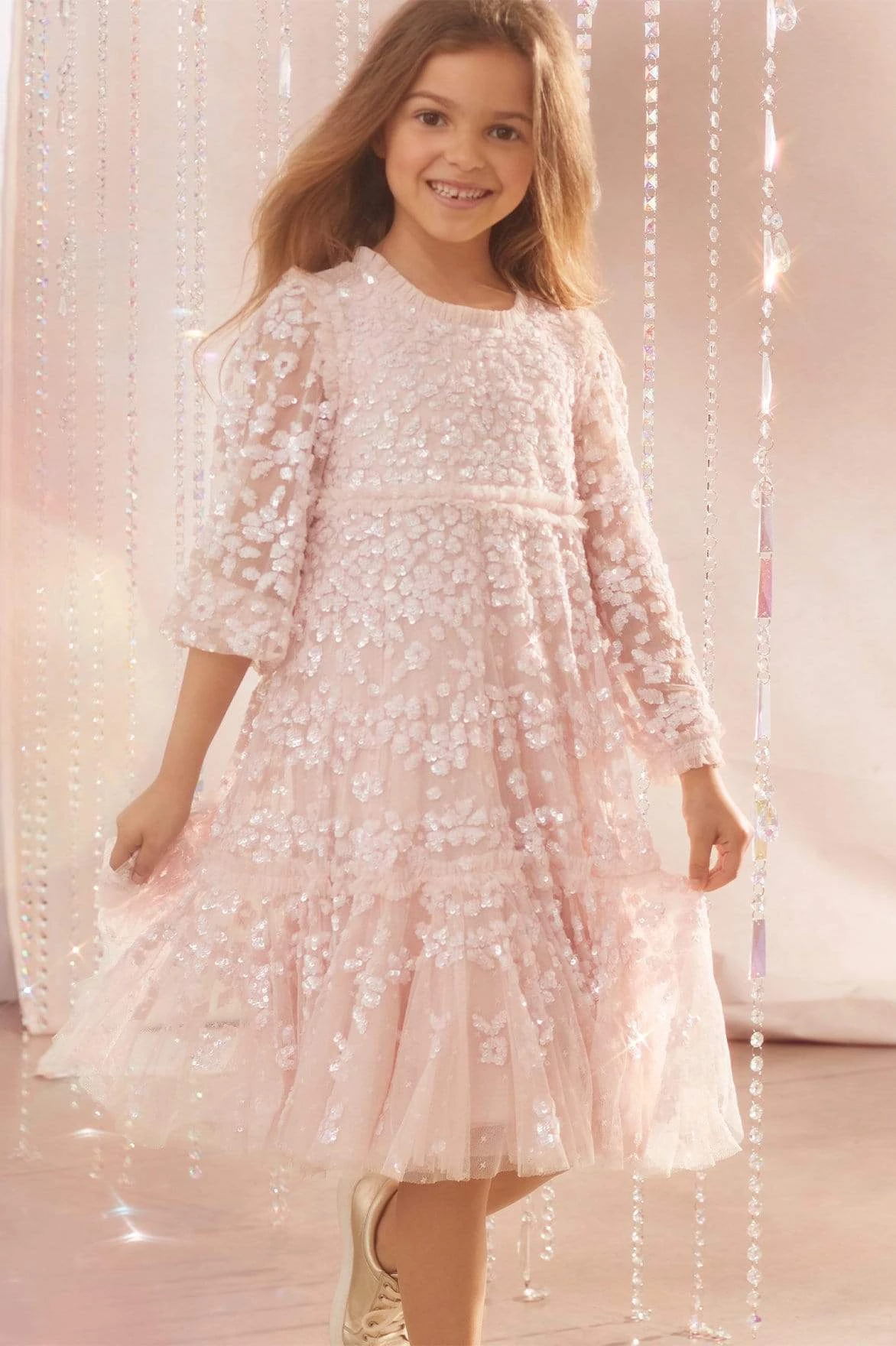 Needle & Thread Holding LTD All-Kids Margot Long Sleeve Kids Dress 1 Needle & Thread Holding LTD All-Kids Margot Long Sleeve Kids Dress