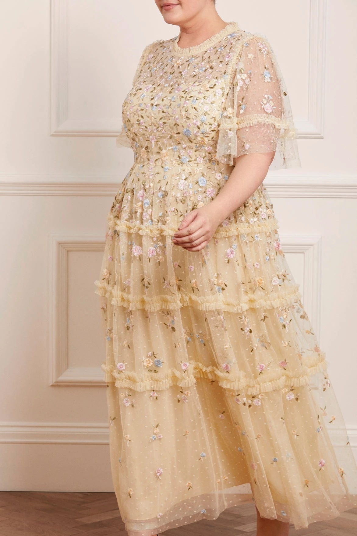 Needle & Thread Holding LTD Martha Ditsy Ankle Gown 1 Needle & Thread Holding LTD Martha Ditsy Ankle Gown