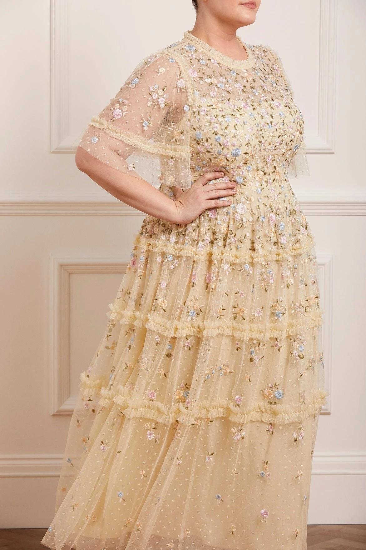 Needle & Thread Holding LTD Martha Ditsy Ankle Gown 3 Needle & Thread Holding LTD Martha Ditsy Ankle Gown