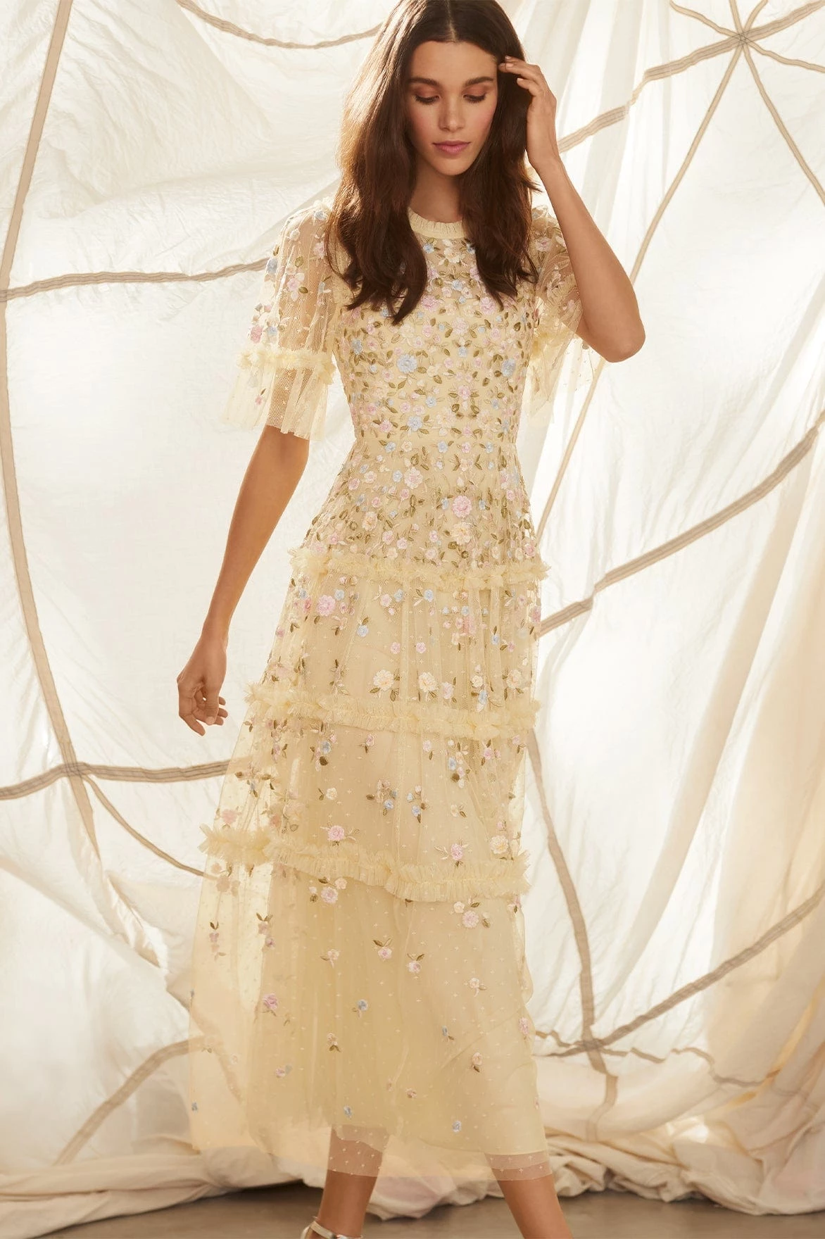 Needle & Thread Holding LTD Martha Ditsy Ankle Gown 9 Needle & Thread Holding LTD Martha Ditsy Ankle Gown