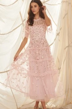 Needle & Thread Holding LTD All - Womenswear Martha Ditsy Ankle Gown