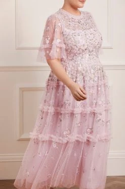 Needle & Thread Holding LTD Martha Ditsy Ankle Gown