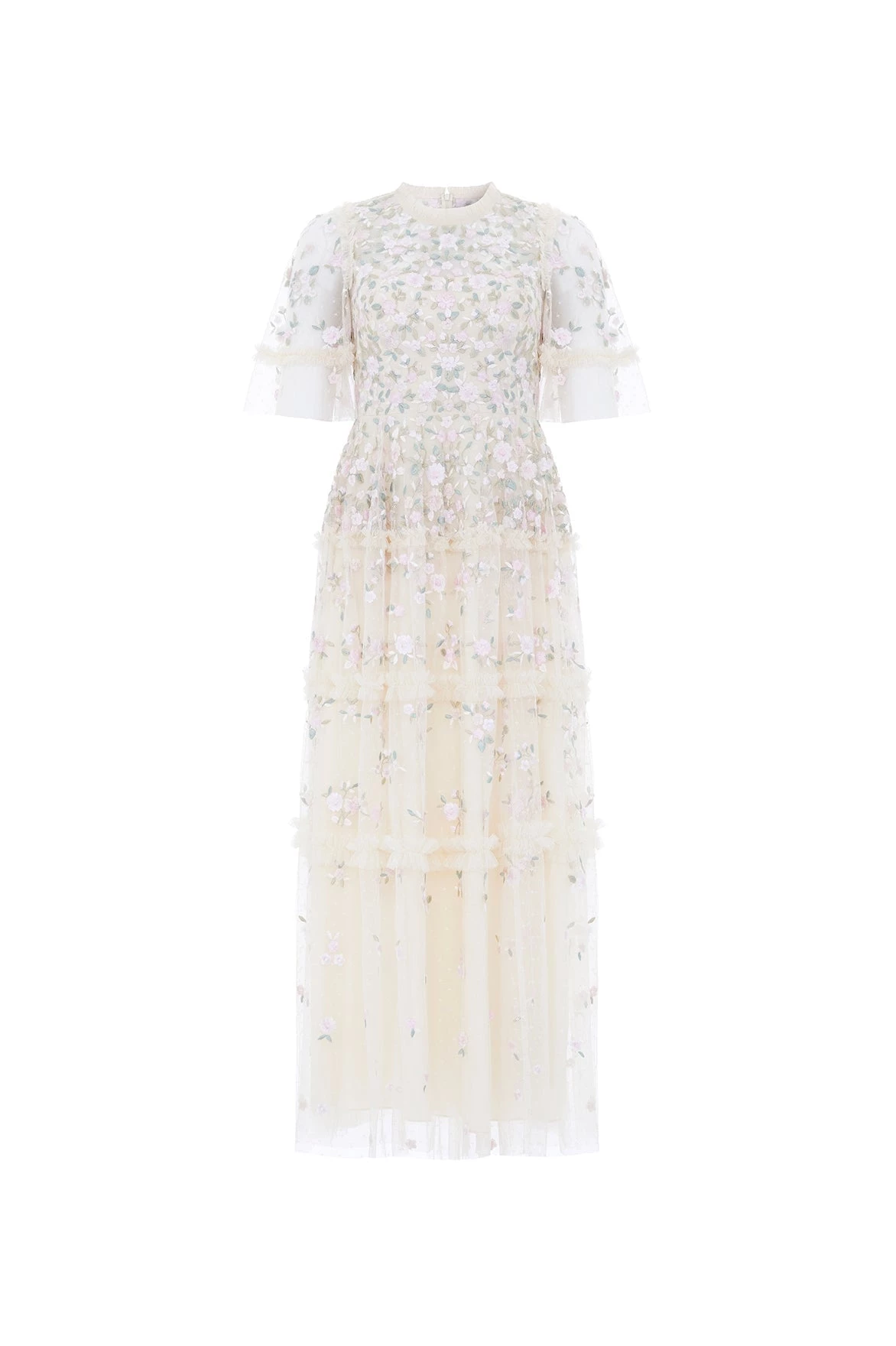 Needle & Thread Holding LTD Martha Ditsy Round Neck Ballerina Dress All - Womenswear 2 Needle & Thread Holding LTD Martha Ditsy Round Neck Ballerina Dress All - Womenswear