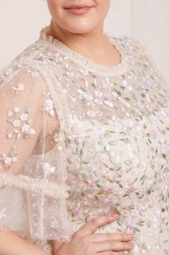 Needle & Thread Holding LTD Martha Ditsy Round Neck Ballerina Dress All - Womenswear 12 Needle & Thread Holding LTD Martha Ditsy Round Neck Ballerina Dress All - Womenswear