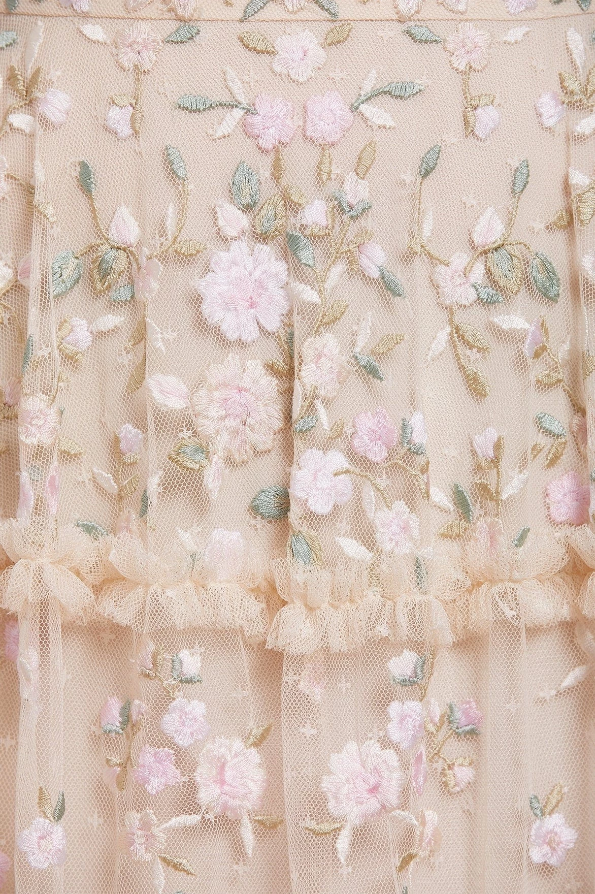 Needle & Thread Holding LTD Martha Ditsy Round Neck Ballerina Dress All - Womenswear 5 Needle & Thread Holding LTD Martha Ditsy Round Neck Ballerina Dress All - Womenswear