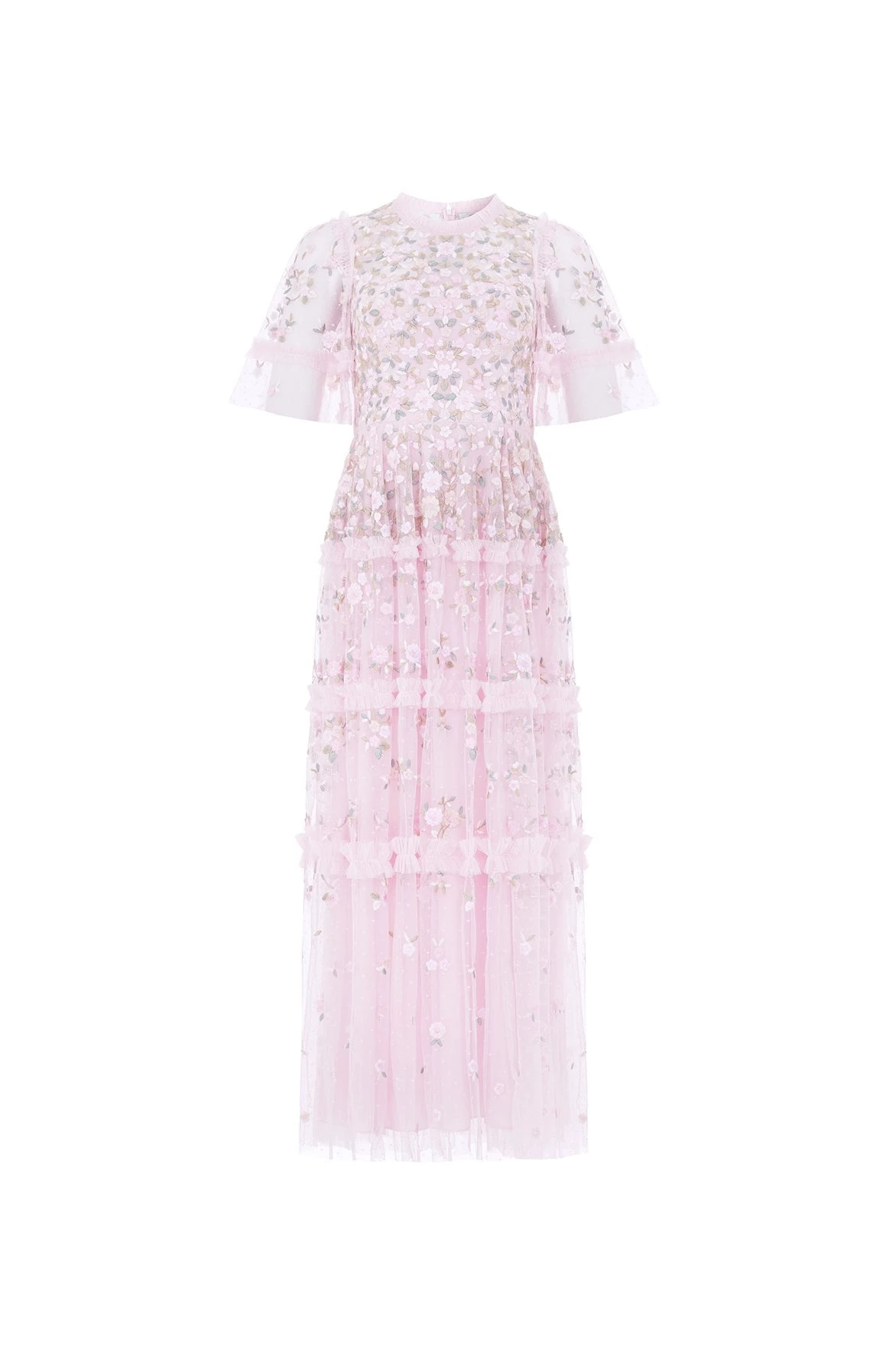 Needle & Thread Holding LTD Martha Ditsy Round Neck Ballerina Dress 2 Needle & Thread Holding LTD Martha Ditsy Round Neck Ballerina Dress