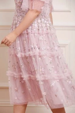 Needle & Thread Holding LTD Martha Ditsy Round Neck Ballerina Dress 13 Needle & Thread Holding LTD Martha Ditsy Round Neck Ballerina Dress