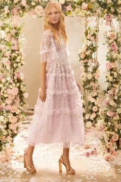 Needle & Thread Holding LTD Martha Ditsy Round Neck Ballerina Dress 15 Needle & Thread Holding LTD Martha Ditsy Round Neck Ballerina Dress