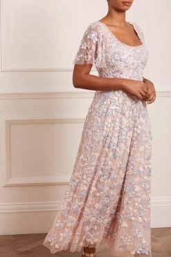 Needle & Thread Holding LTD All - Womenswear Mary Rose Scoop Neck Ankle Gown