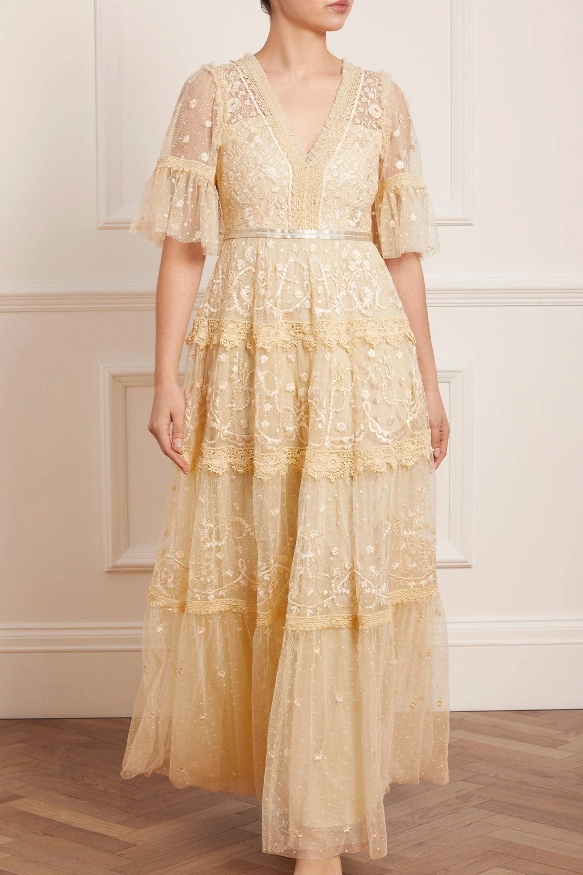 Needle & Thread Holding LTD All - Womenswear Midsummer Lace Gown 1 Needle & Thread Holding LTD All - Womenswear Midsummer Lace Gown