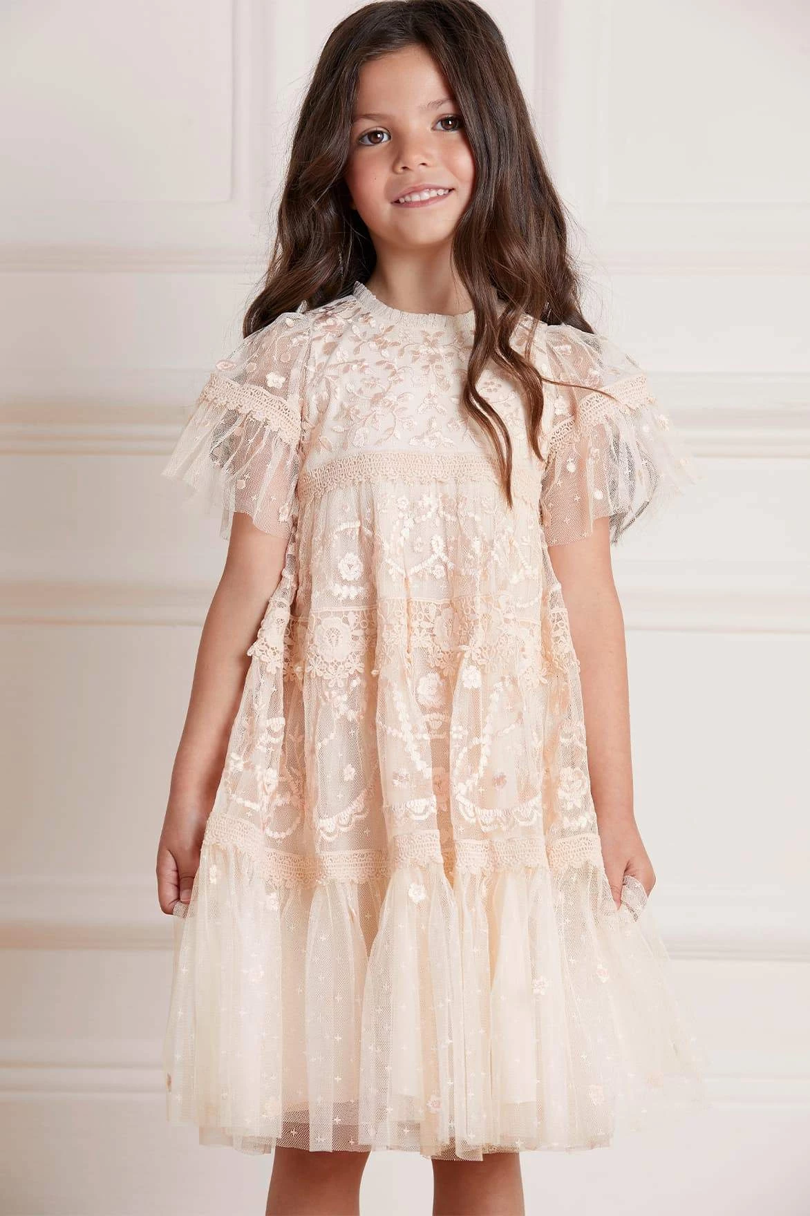 Needle & Thread Holding LTD All-Kids Midsummer Lace Kids Dress 1 Needle & Thread Holding LTD All-Kids Midsummer Lace Kids Dress