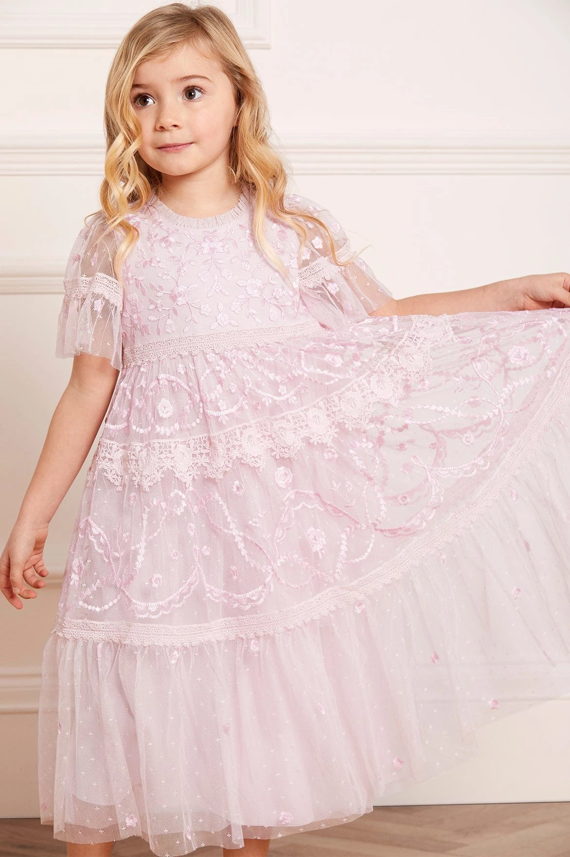 Needle & Thread Holding LTD Midsummer Lace Kids Dress All-Kids 3 Needle & Thread Holding LTD Midsummer Lace Kids Dress All-Kids