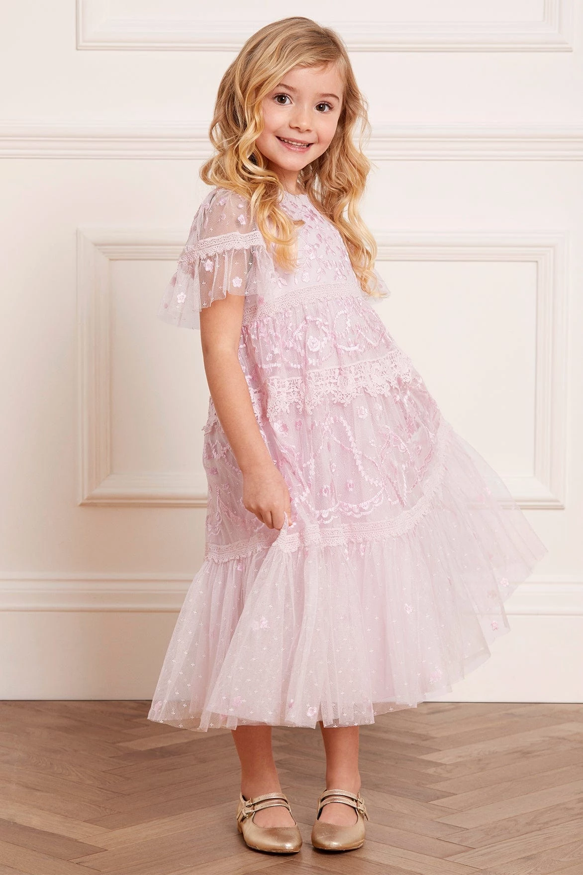 Needle & Thread Holding LTD Midsummer Lace Kids Dress All-Kids 4 Needle & Thread Holding LTD Midsummer Lace Kids Dress All-Kids