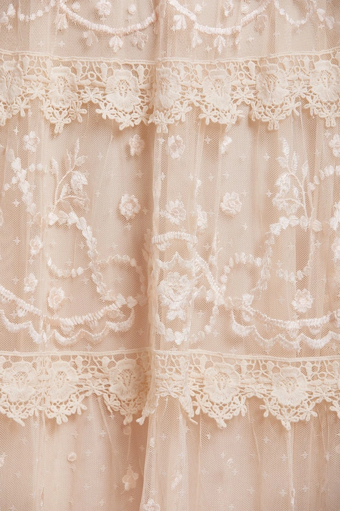 Needle & Thread Holding LTD Midsummer Lace Round Neck Gown 5 Needle & Thread Holding LTD Midsummer Lace Round Neck Gown