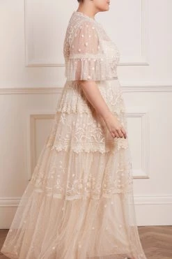 Needle & Thread Holding LTD Midsummer Lace Round Neck Gown 14 Needle & Thread Holding LTD Midsummer Lace Round Neck Gown