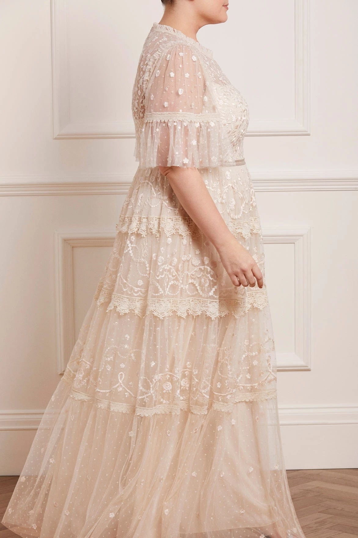 Needle & Thread Holding LTD Midsummer Lace Round Neck Gown 6 Needle & Thread Holding LTD Midsummer Lace Round Neck Gown