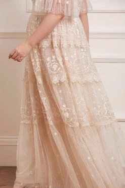 Needle & Thread Holding LTD Midsummer Lace Round Neck Gown 15 Needle & Thread Holding LTD Midsummer Lace Round Neck Gown