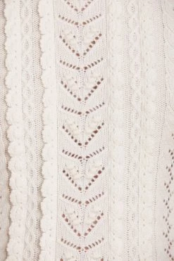 Needle & Thread Holding LTD All - Womenswear Mixed Stitch Crochet Trim Short Jumper