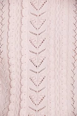 Needle & Thread Holding LTD Mixed Stitch Crochet Trim Short Jumper 11 Needle & Thread Holding LTD Mixed Stitch Crochet Trim Short Jumper