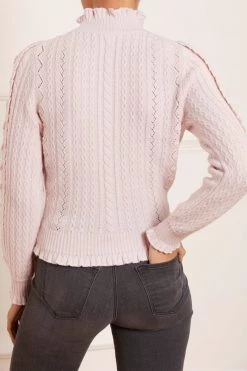 Needle & Thread Holding LTD Mixed Stitch Crochet Trim Short Jumper 14 Needle & Thread Holding LTD Mixed Stitch Crochet Trim Short Jumper