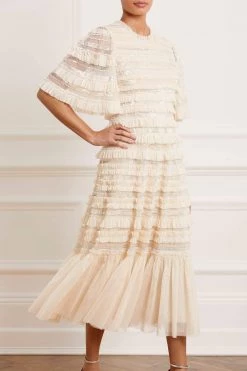 Needle & Thread Holding LTD Nancy Frill Ballerina Dress